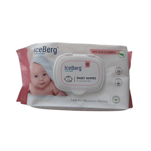 iceberg baby wipes in 80 pack