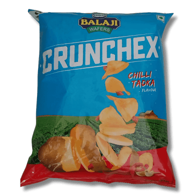 Balaji Chili Tadka Crunchex Wafer 150 gram - Morbistore