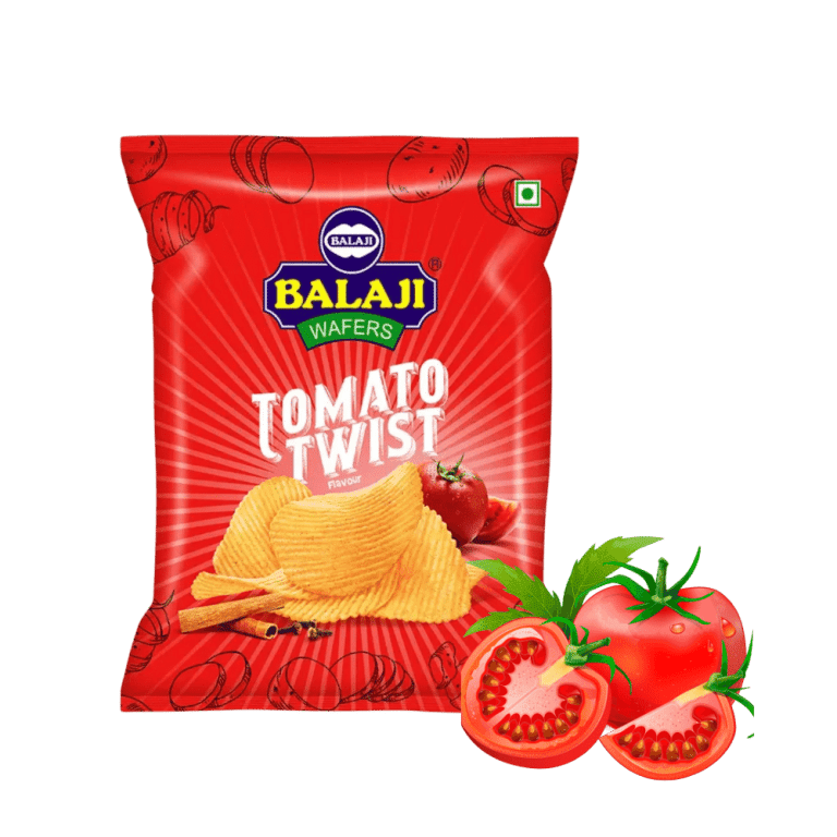 Balaji Tomato Twist Wafer Wafer