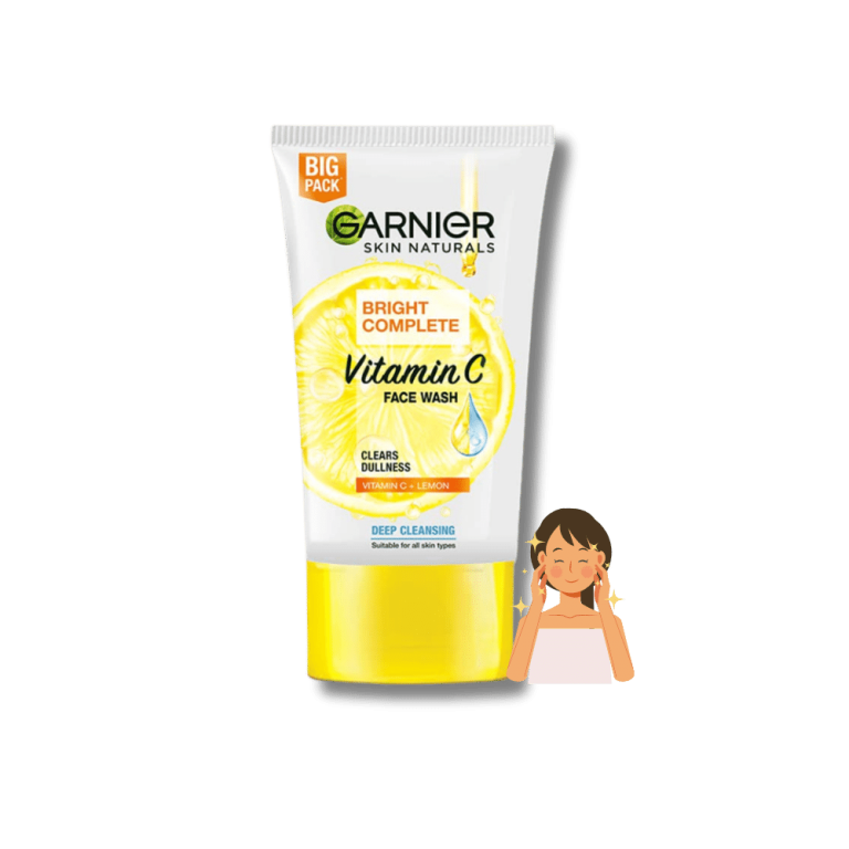 Garnier sin natural vitamin c facewash