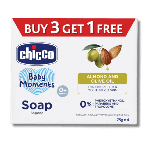 chicco baby soap 75 gram